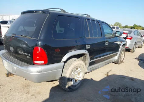 2003 Dodge Durango Slt Plus из США, поврежденный, VIN 1D8HS58N73F612726